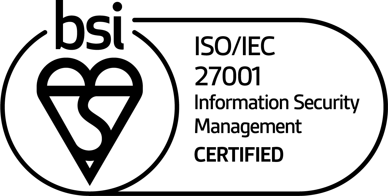 A ISO27001 certified company